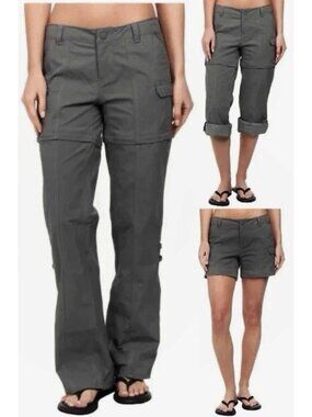 THE NORTH FACE TNF Women's Paramount Peak Convertible Hiking Pants Dark Gray 6